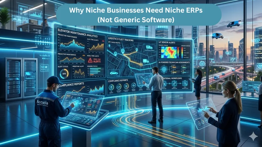 Why Niche Businesses Need Niche ERPs (Not Generic Software)
