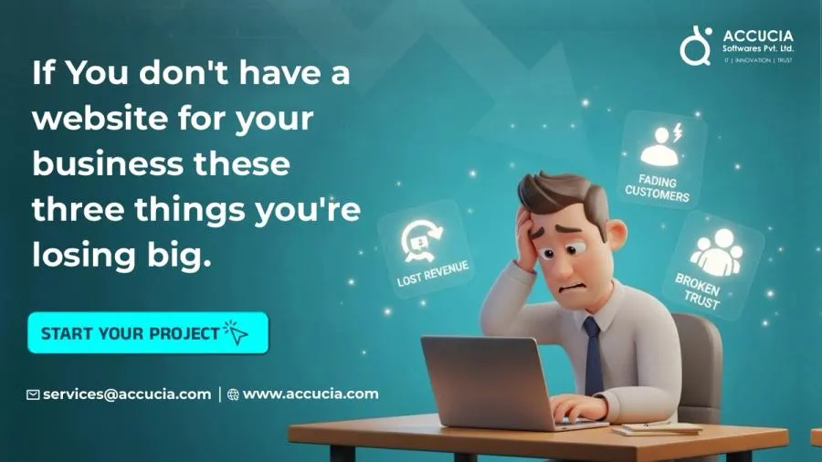  If You don't have a website for your business these three things you're losing big.  
