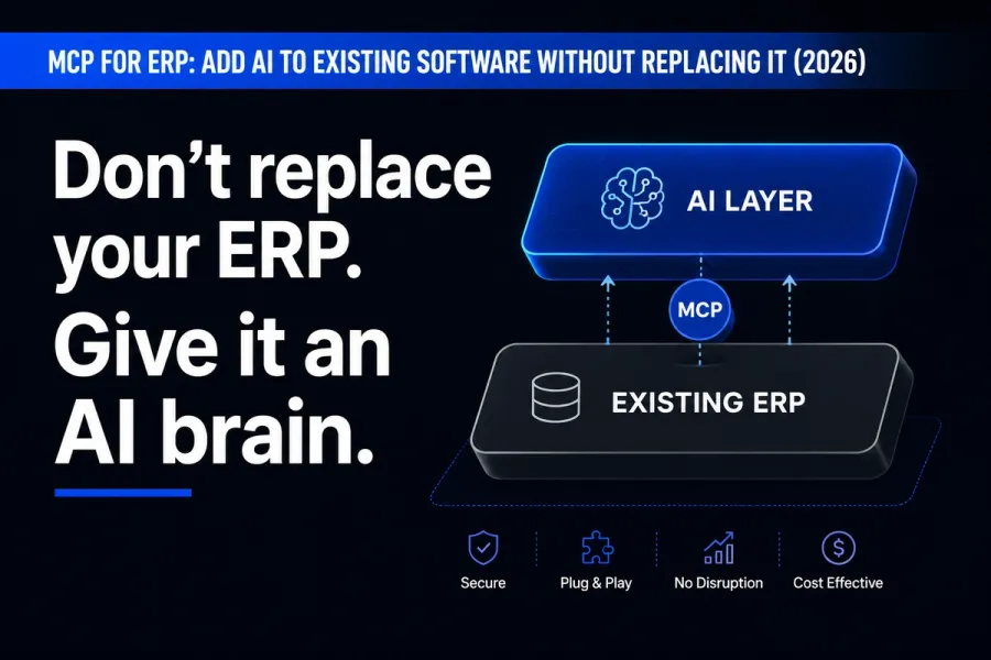 MCP for ERP: Add AI to Existing Software Without Replacing It (2026)