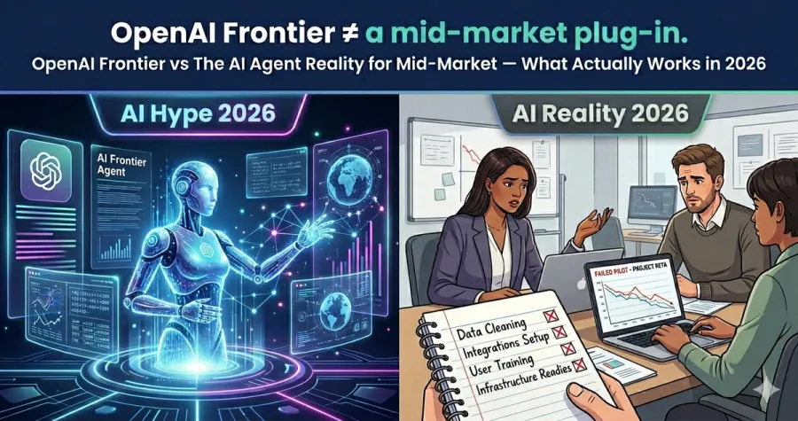 OpenAI Frontier vs The AI Agent Reality for Mid-Market — What Actually Works in 2026