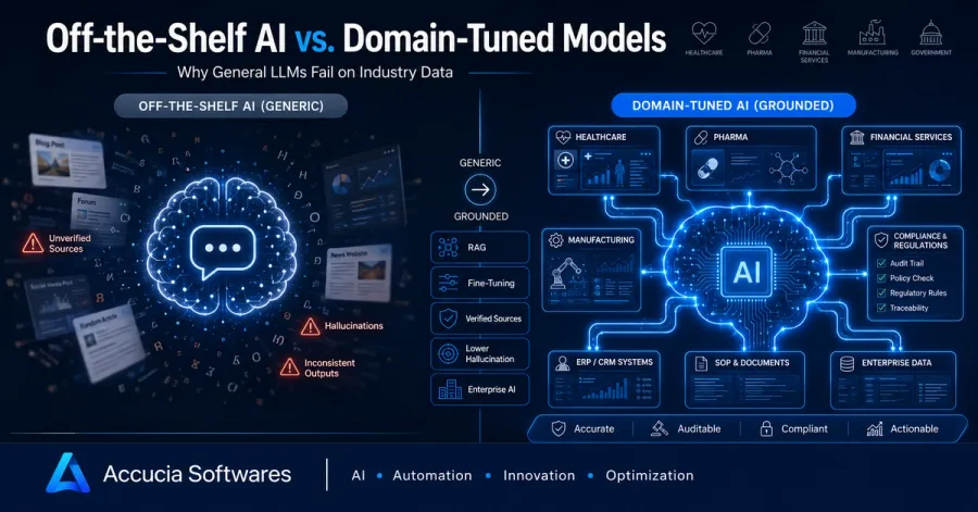 Off-the-Shelf AI vs. Domain AI: Why General LLMs Fail