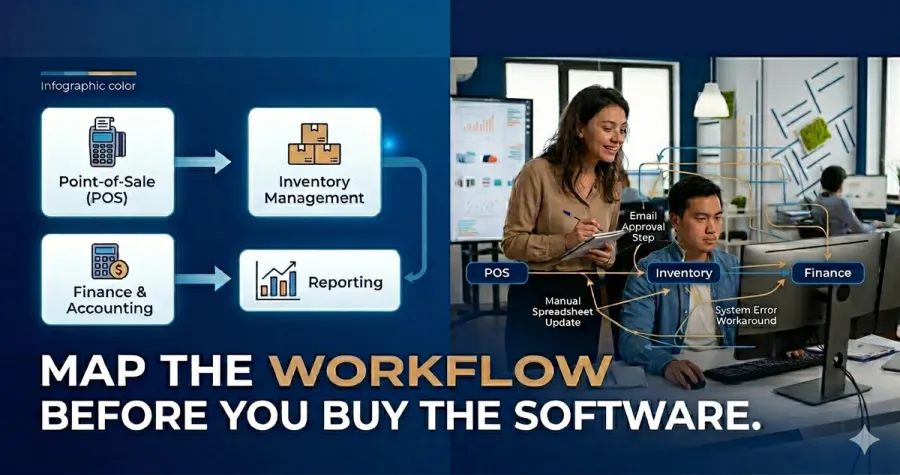 How to Map Your Business Workflow Before You Buy Software A 3-Step Founder Exercise