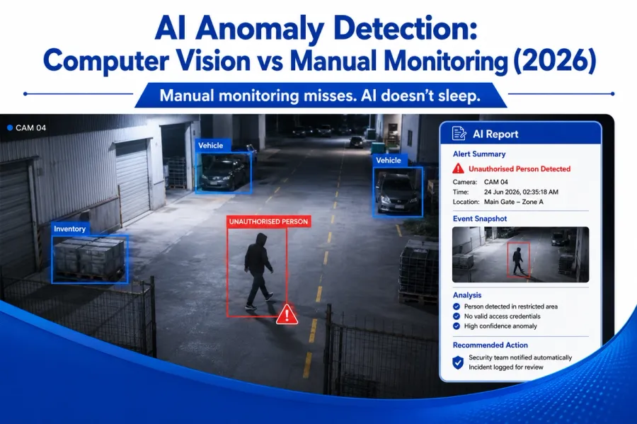 AI Anomaly Detection: Computer Vision vs Manual Monitoring (2026)