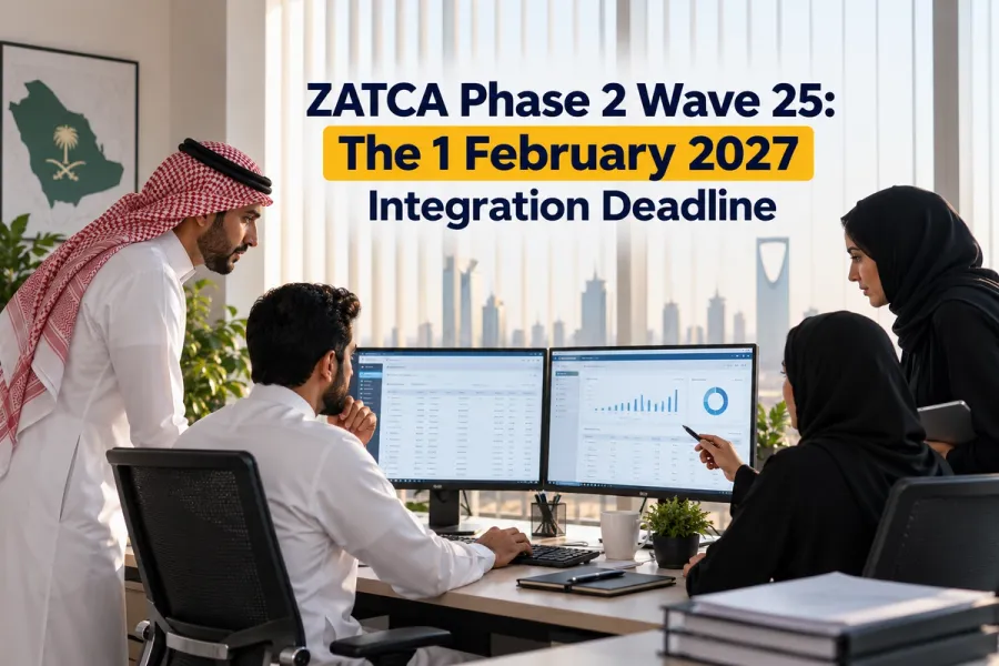 ZATCA Phase 2 Wave 25: The 1 February 2027 Integration Deadline
