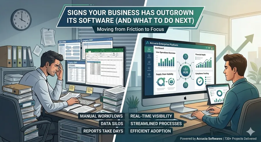 Signs Your Business Has Outgrown Its Current Software (And What to Do Next)
