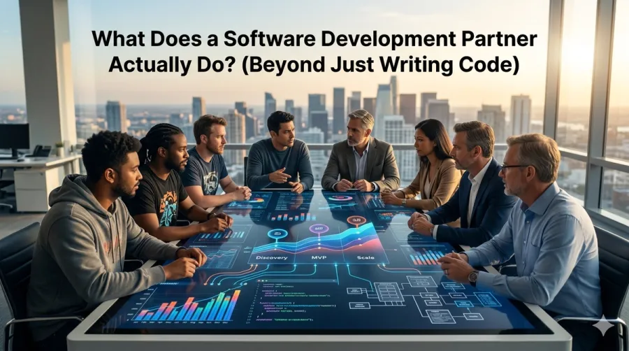 What Does a Software Development Partner Actually Do? (Beyond Just Writing Code)