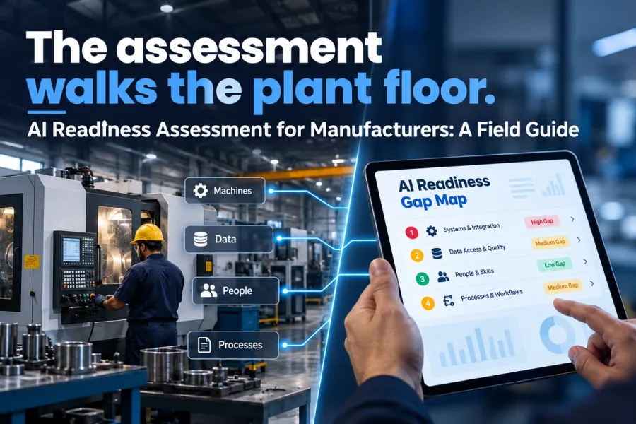 AI Readiness Assessment for Manufacturers: A Field Guide