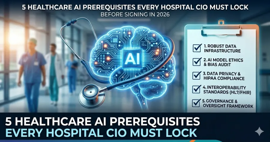 5 Healthcare AI Prerequisites Every Hospital CIO Must Lock Before Signing in 2026