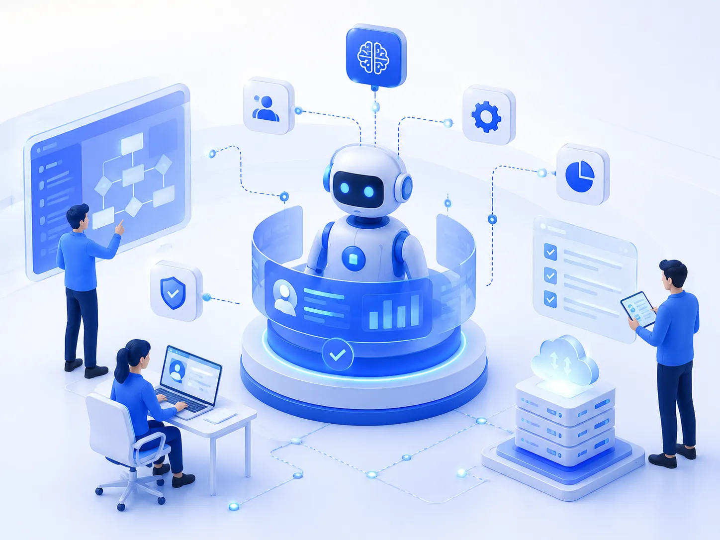 AI Agents & Agentic Automation services by Accucia Softwares – Pune, India