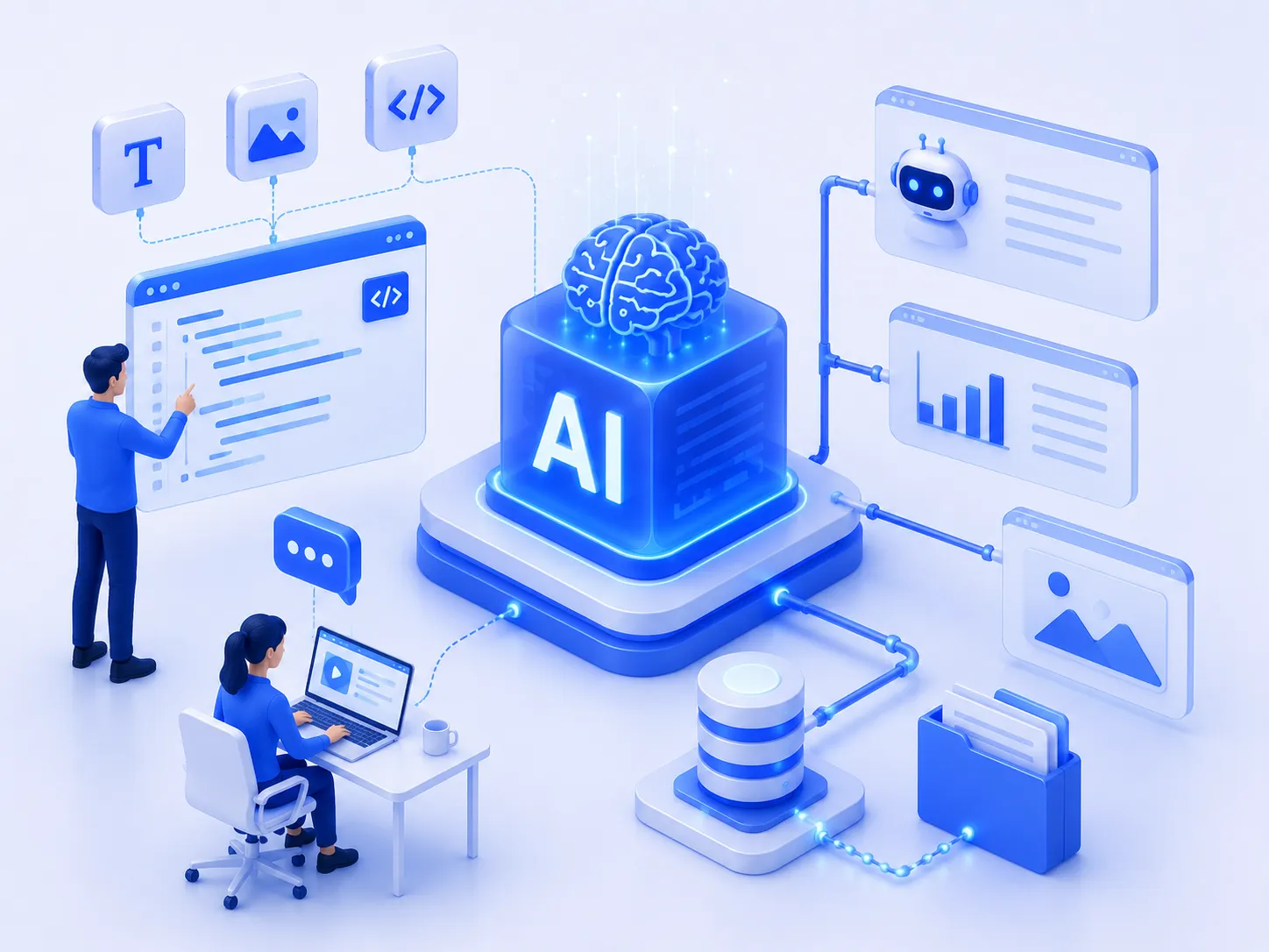 Generative AI Development services by Accucia Softwares – Pune, India