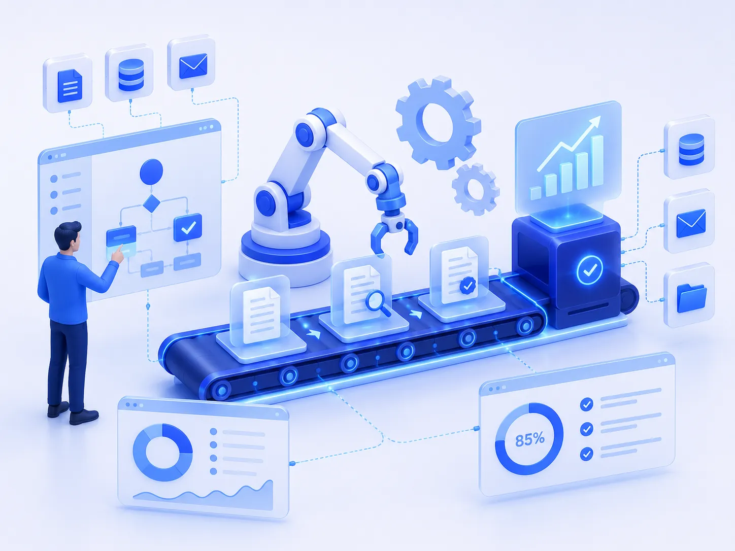 Intelligent Process Automation services by Accucia Softwares – Pune, India