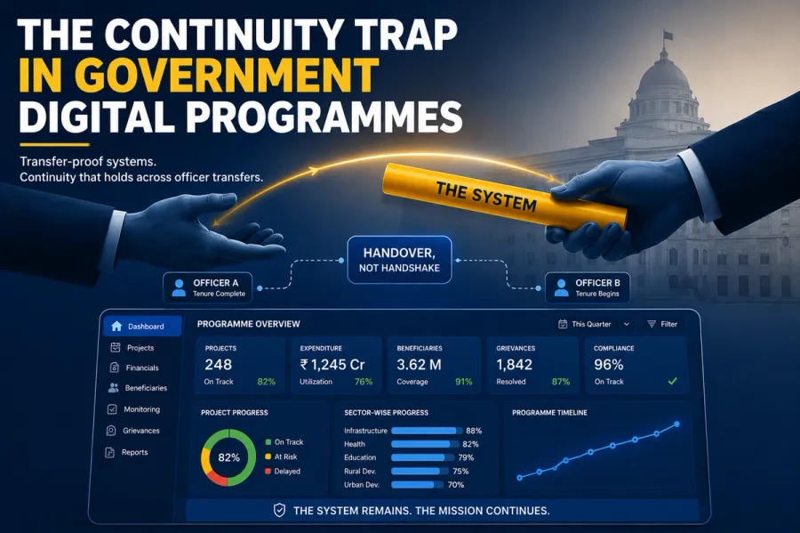 The Continuity Trap in Government Digital Programmes