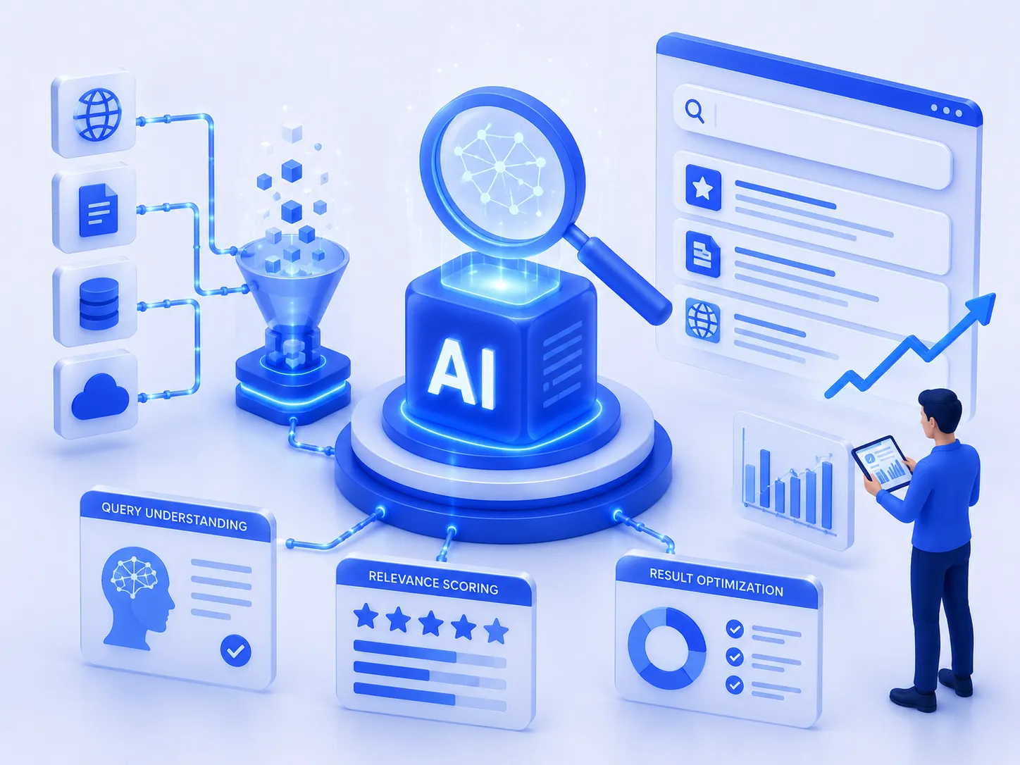 Get Found in AI Search (AEO · GEO · AIO) services by Accucia Softwares – Pune, India