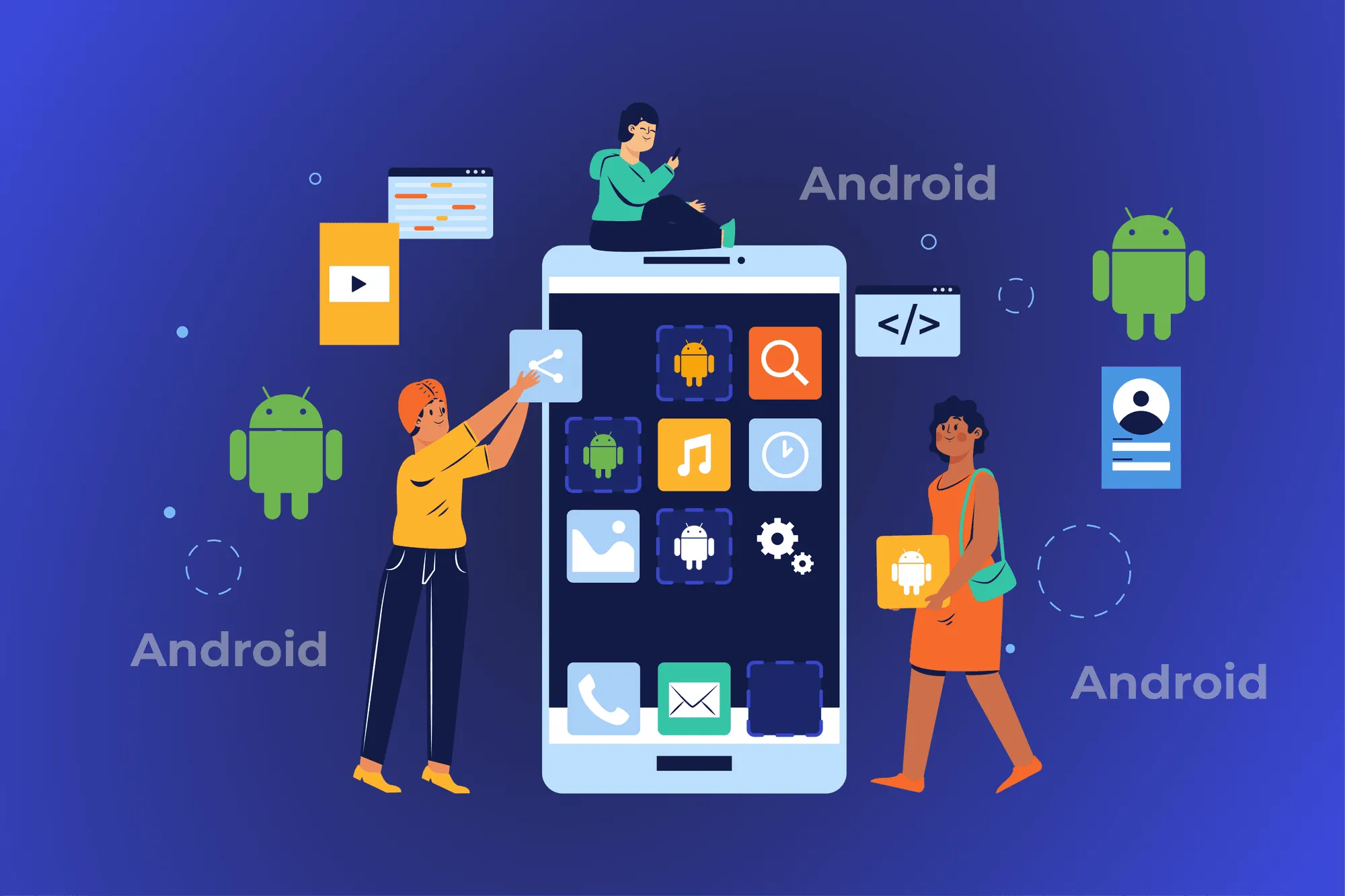 Android App Development Services. services by Accucia Softwares – Pune, India