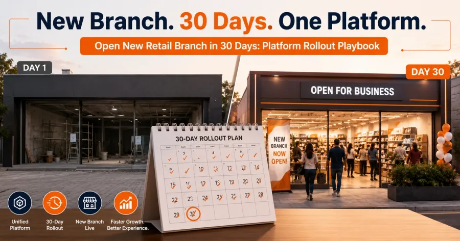 Open New Retail Branch in 30 Days: Platform Rollout Playbook
