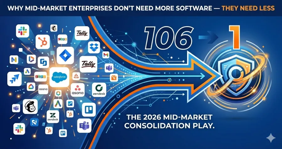 Why Mid-Market Enterprises Don't Need More Software — They Need Less