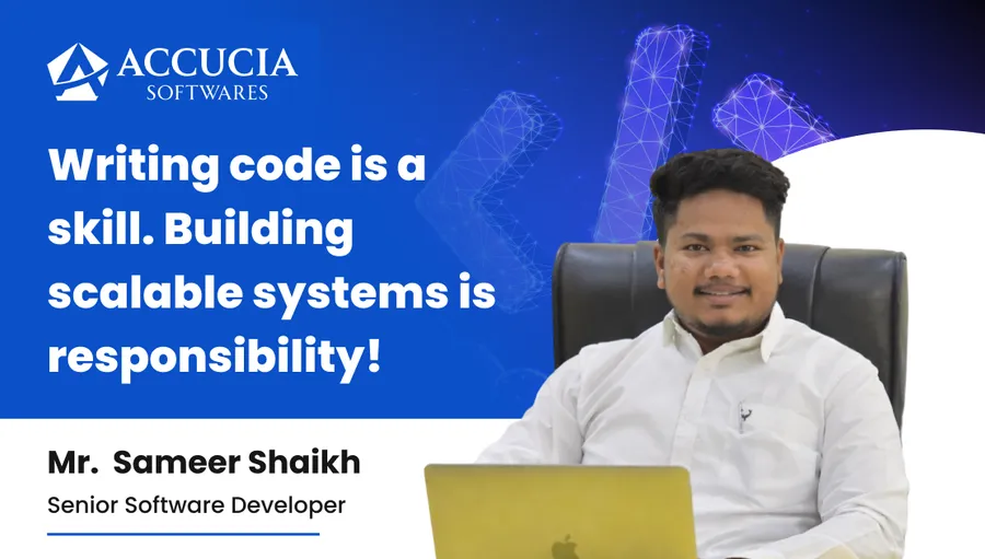 Writing code is a skill. Building scalable systems is responsibility