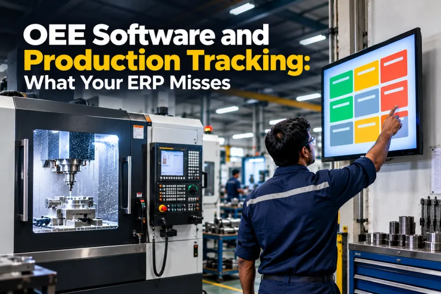 OEE Software and Production Tracking: What Your ERP Misses