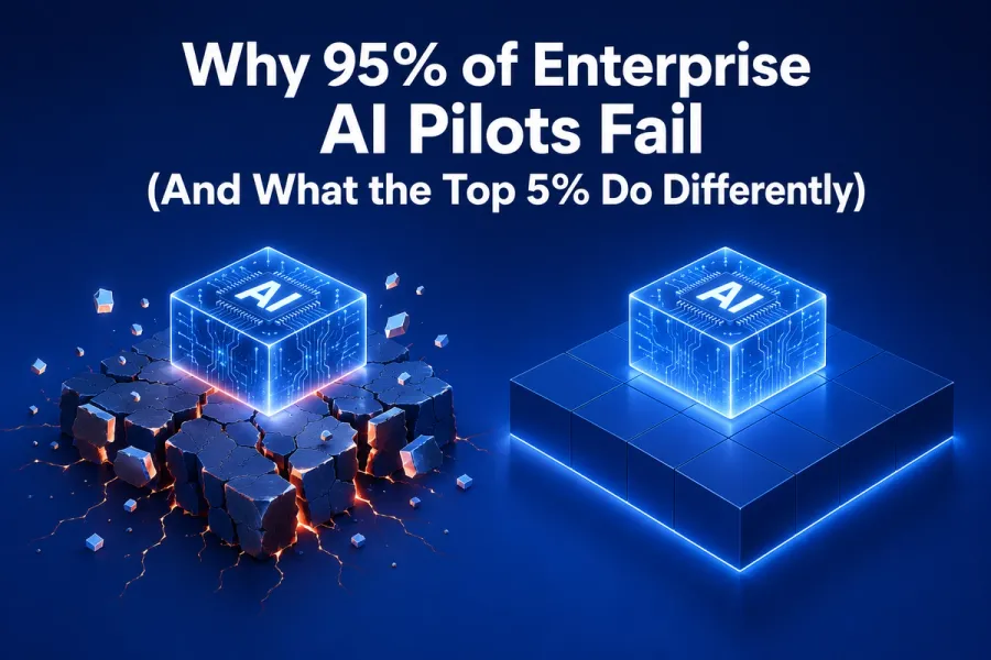 Why 95% of Enterprise AI Pilots Fail (And What the Top 5% Do Differently)