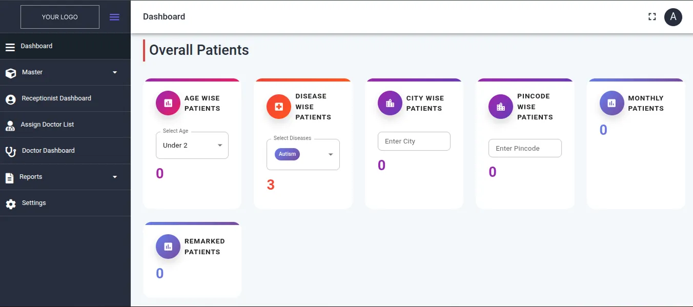 Patient Registration Interface